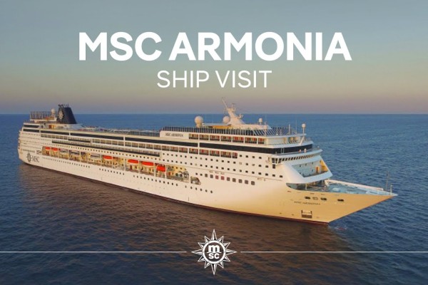 MSC ARMONIA - ship visit u Splitu sa ručkom na brodu - 1 dan autobusom